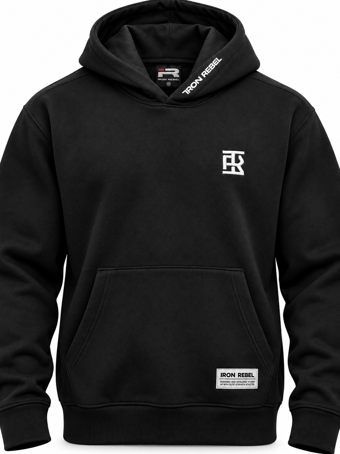 Never Look Back Hoodie (Black)