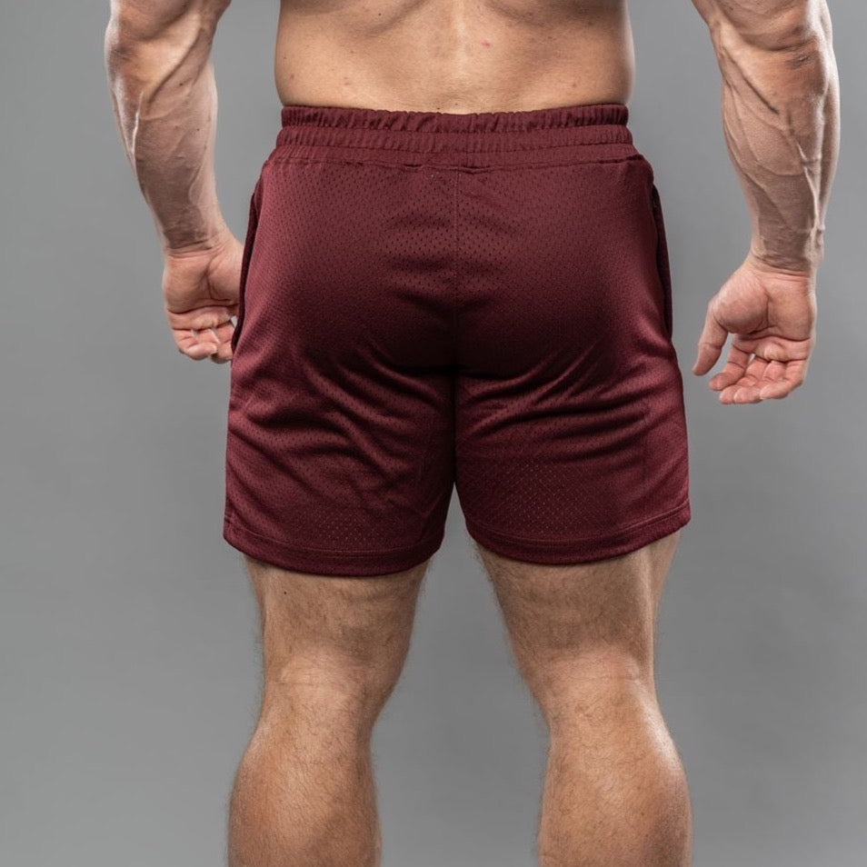 IR Mesh Shorts (Maroon)