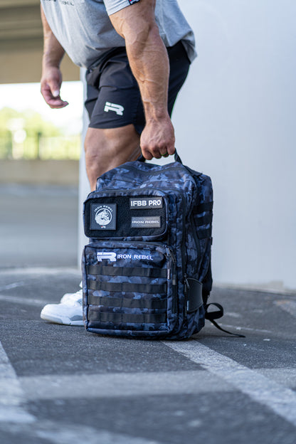 Tactical Gym Backpack (Black Camo)