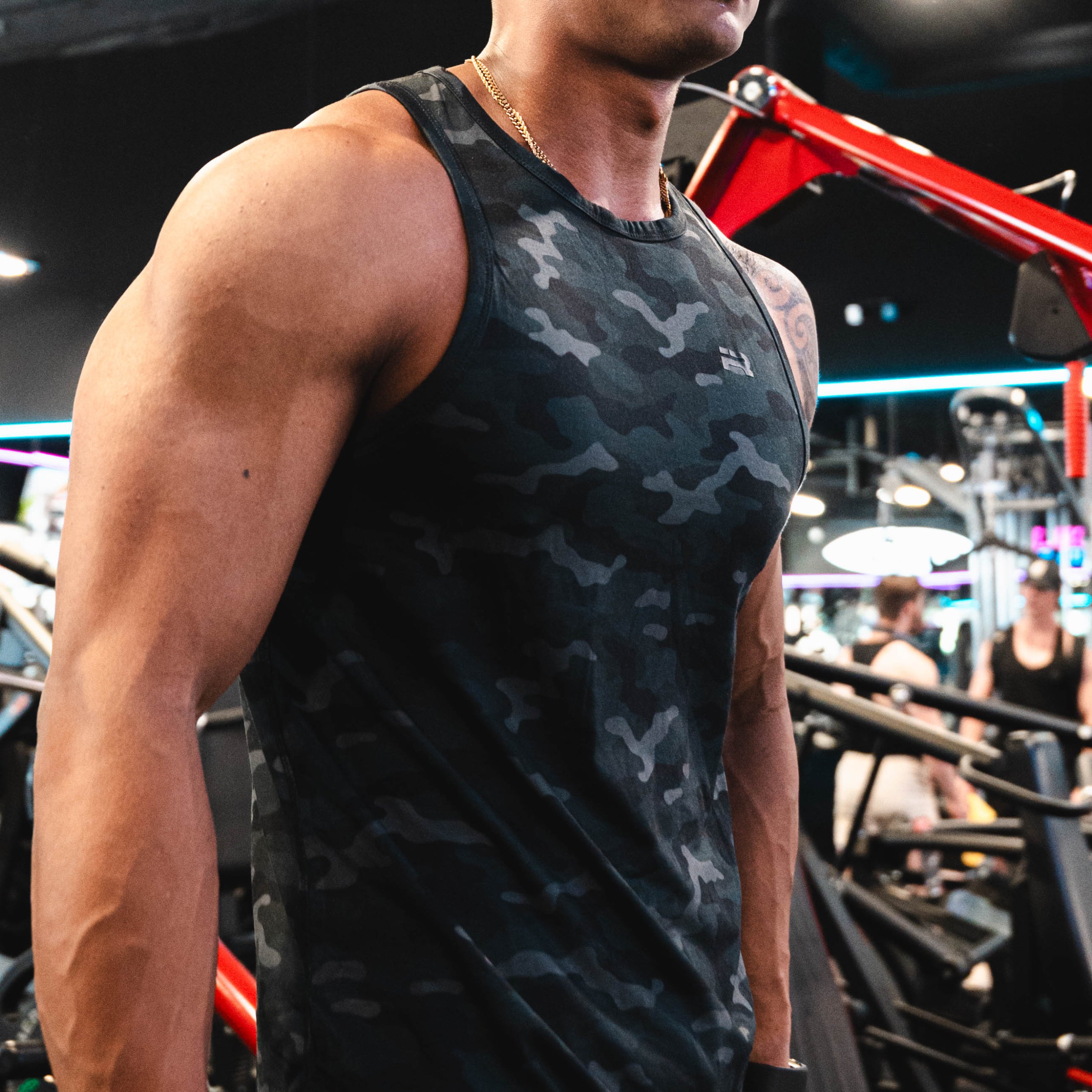 Elite Tank (Black Camo)