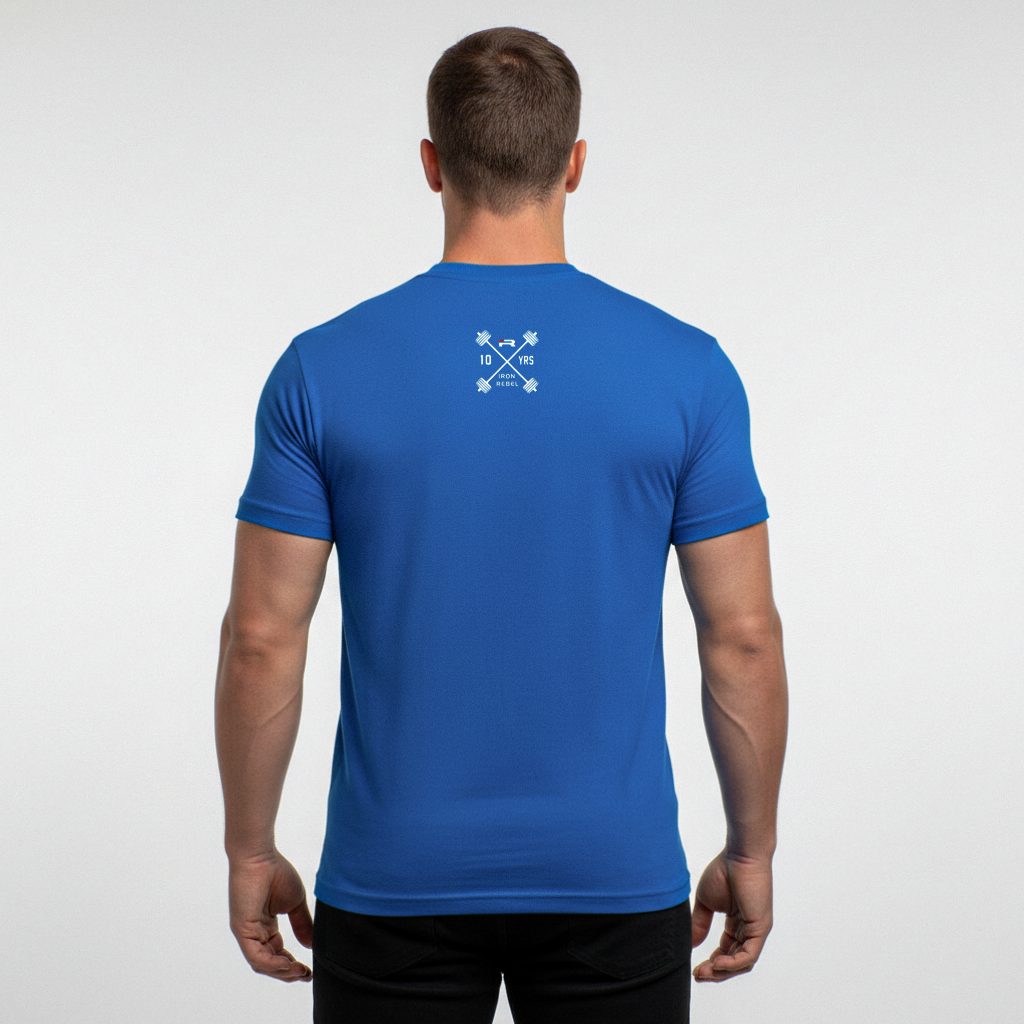 Rhino Power Premium Gym T-Shirt (Royal Blue)