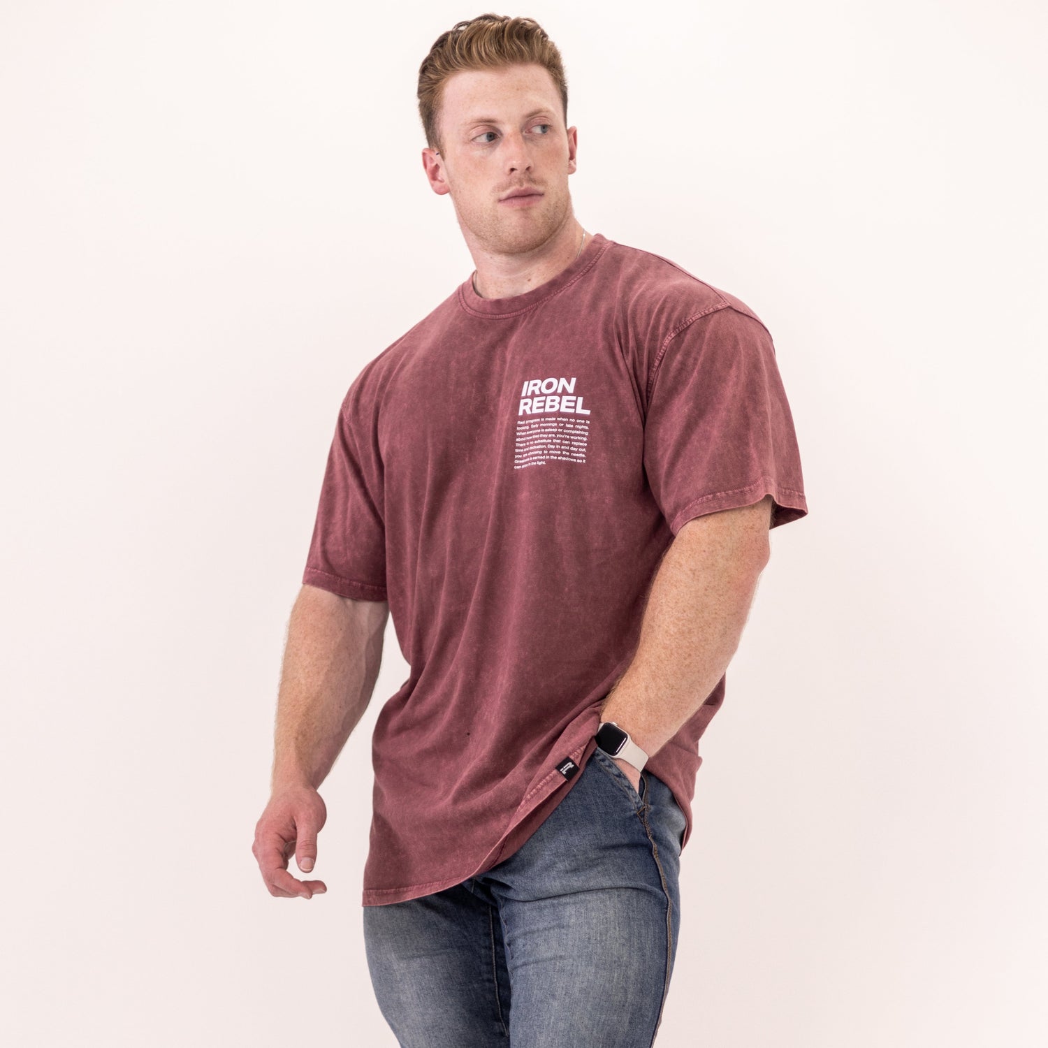 Iron Rebel Oversized Premium Gym T-Shirts