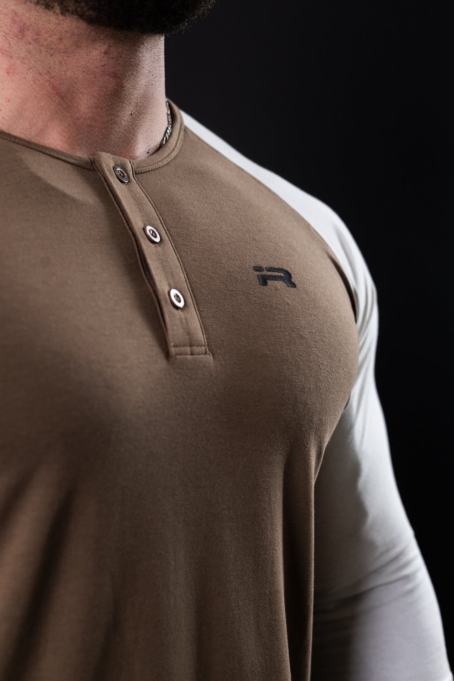 Elite Henley (Umber/Ivory)