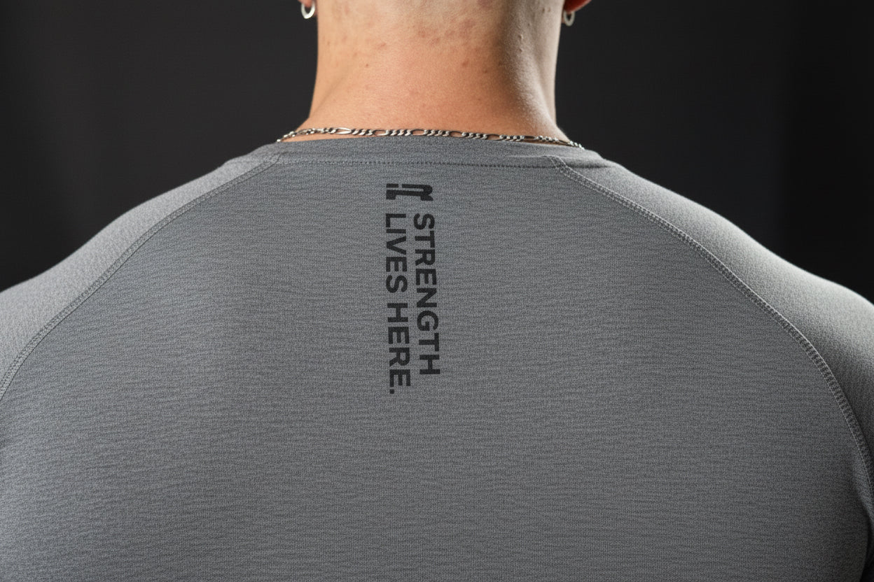 Elite Long Sleeve Raglan (Iron)