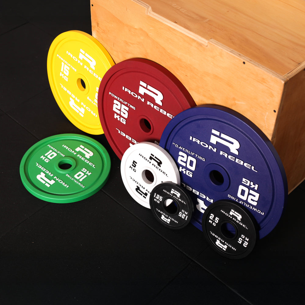 Competitive Plate Setting Iron Rebel Calibrated Competition Plate Set (464kg)