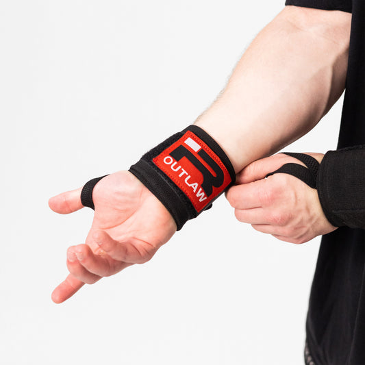 Outlaw Wrist Wraps (Black)