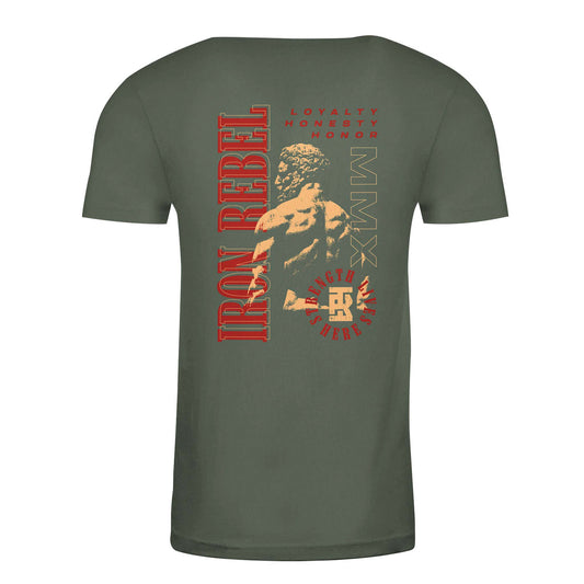 Honor Tee (Army) Premium Fitted Gym T-Shirt