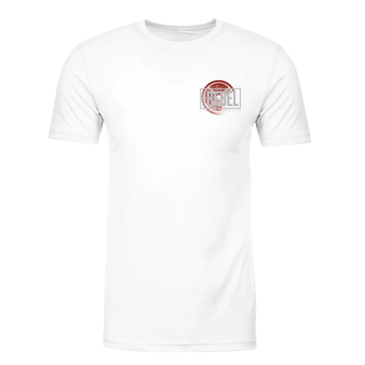 Kilo Tee (White) Premium Fitted Gym T-Shirt