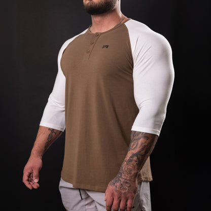 Elite Henley (Umber/Ivory)