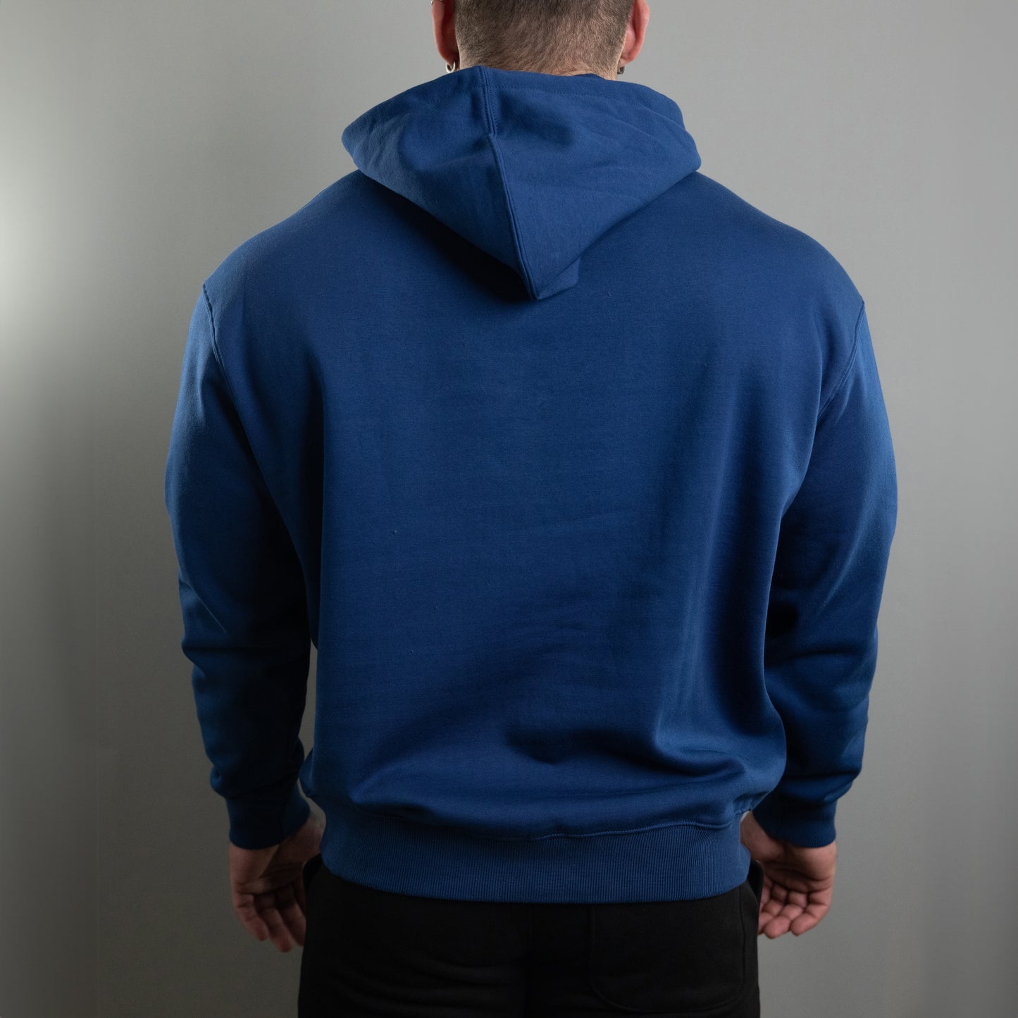 Embossed Hoodie (Blue)