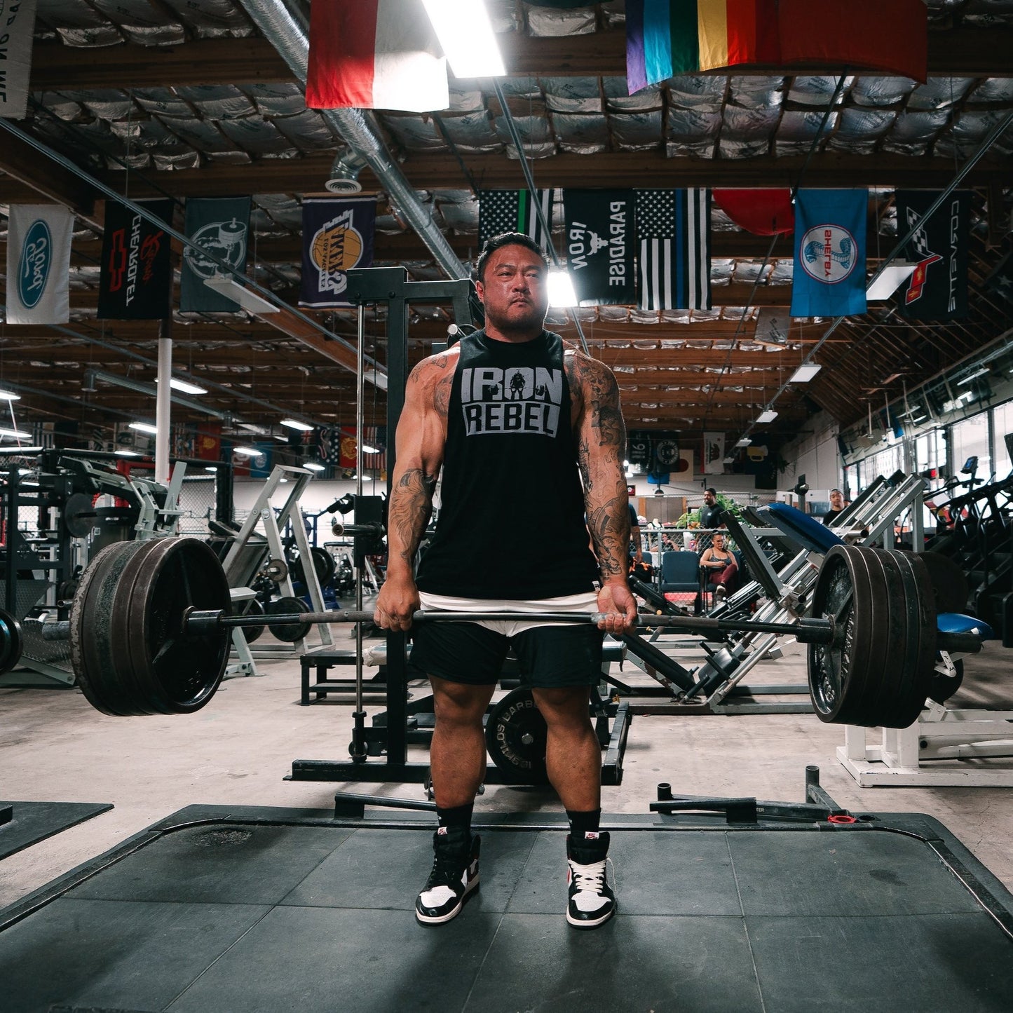 Deadlift "Hulk Cut" Tee (Black)