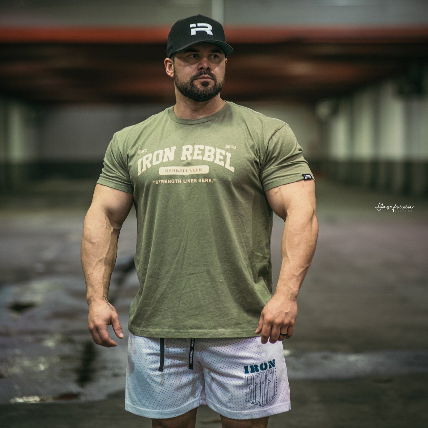 Barbell Club Tee (Army)