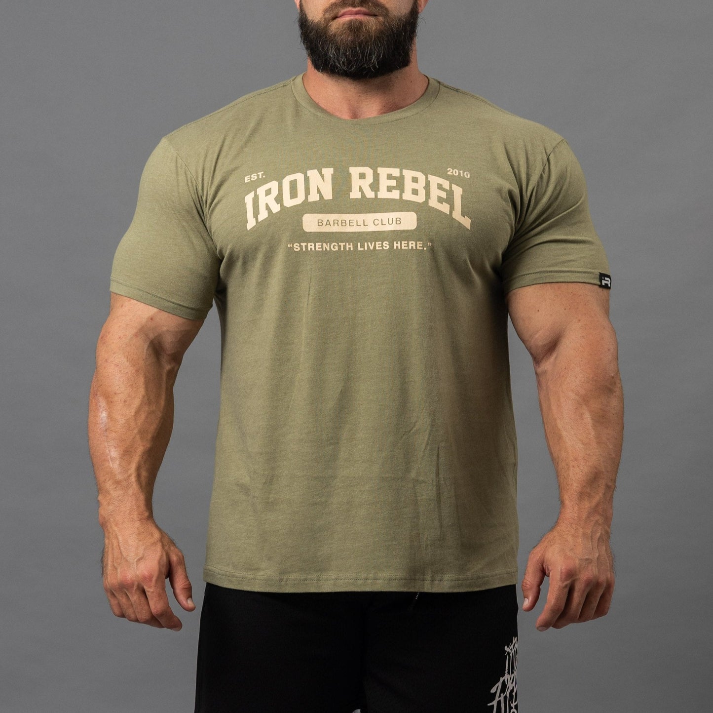 Barbell Club Tee (Army)