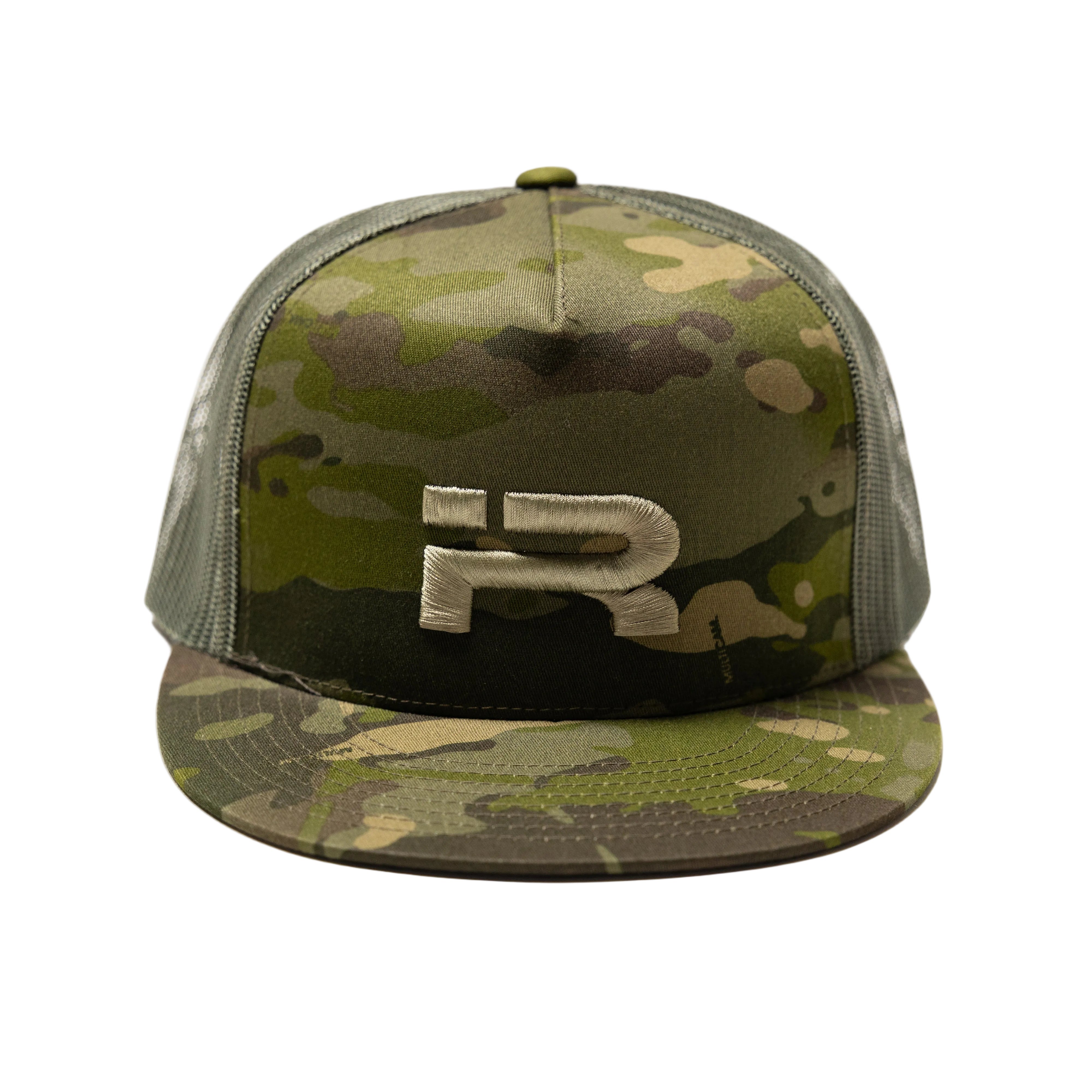 Logo Trucker (Green Camo)