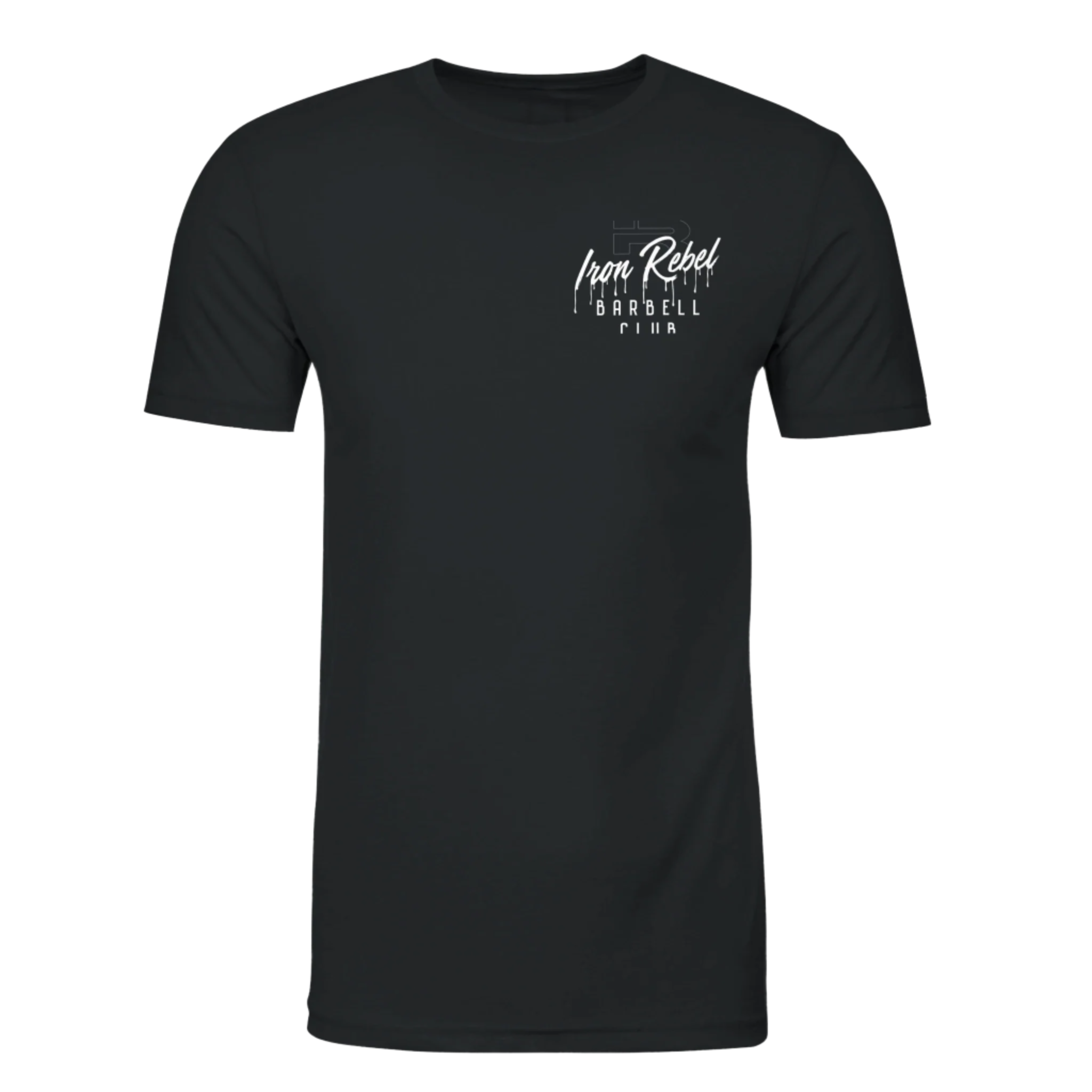 Power Drip Tee (Black) Premium Fitted Gym T-shirt