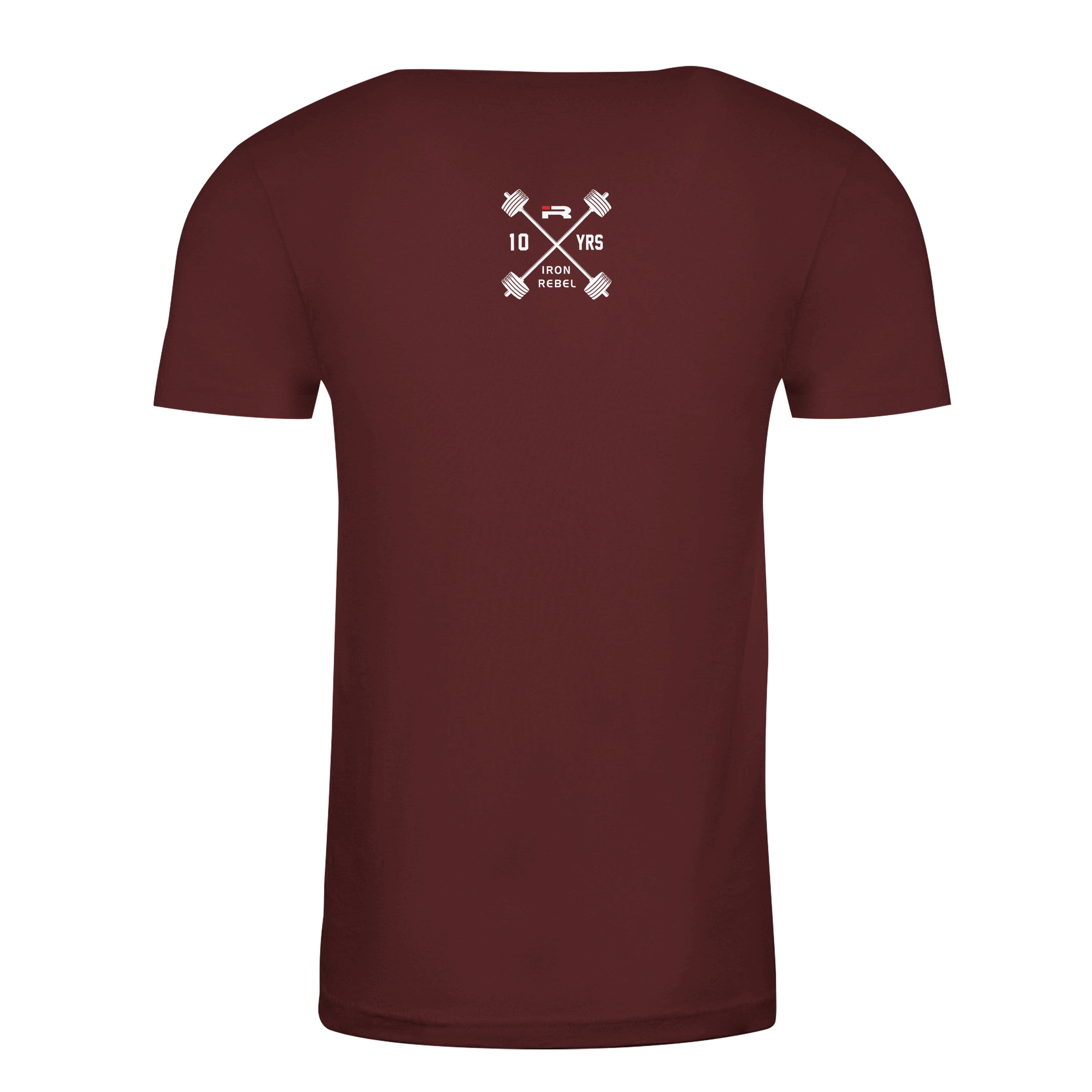 Rhino Power Premium Gym T-Shirt (Maroon)