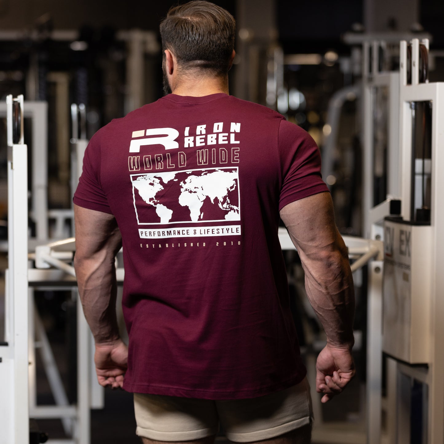 Worldwide Tee (Maroon)