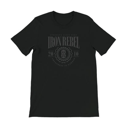 University Tee (Vintage Black) Premium Fitted Gym T-Shirt