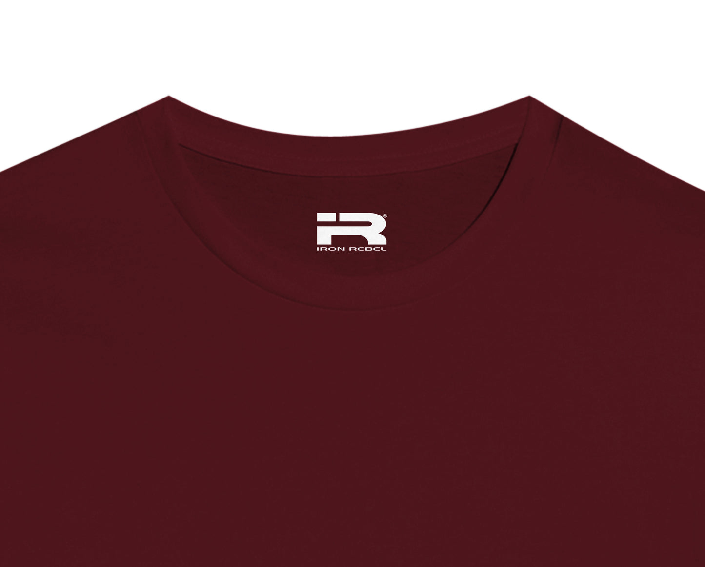 Monolith Tee (Cardinal/Maroon) Premium Fitted Gym T-Shirt