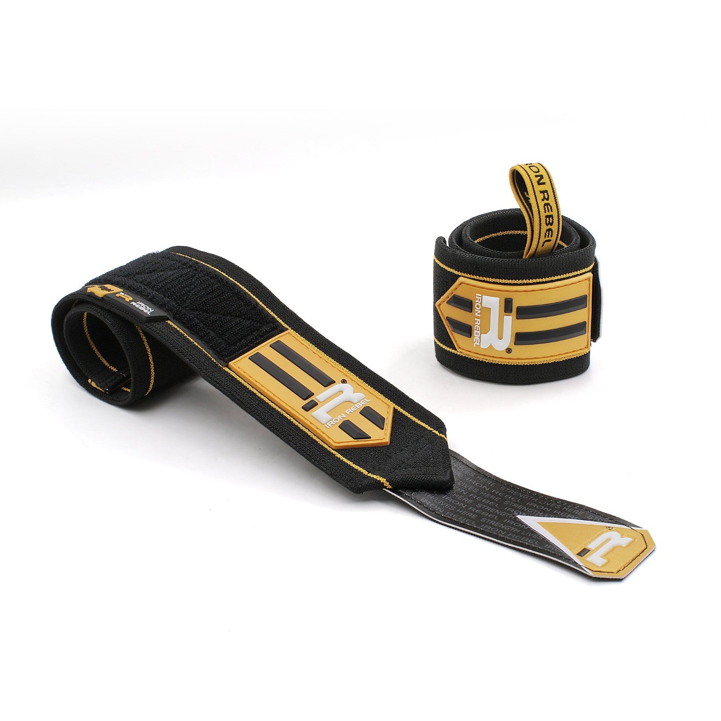 John Haack x IR Apex Wrist Wraps (Black/Gold)