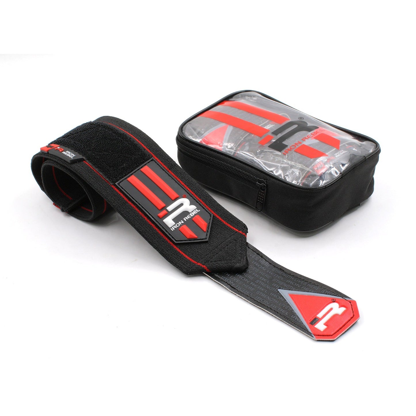 Apex Wrist Wraps (Black/Red)