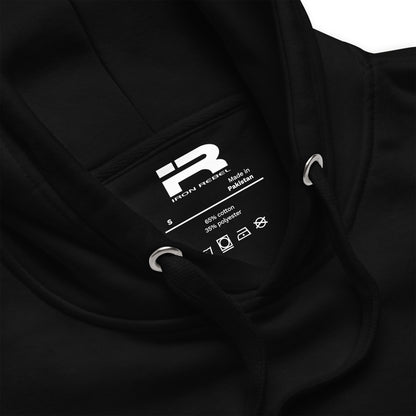 Monolith Hoodie (Black) | Athletic Fit Gym Casual Hoodie