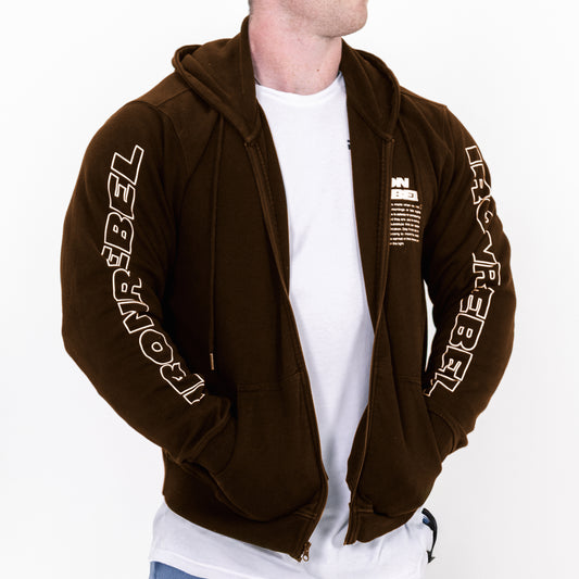 Progress Zip Hoodie (Cocoa)