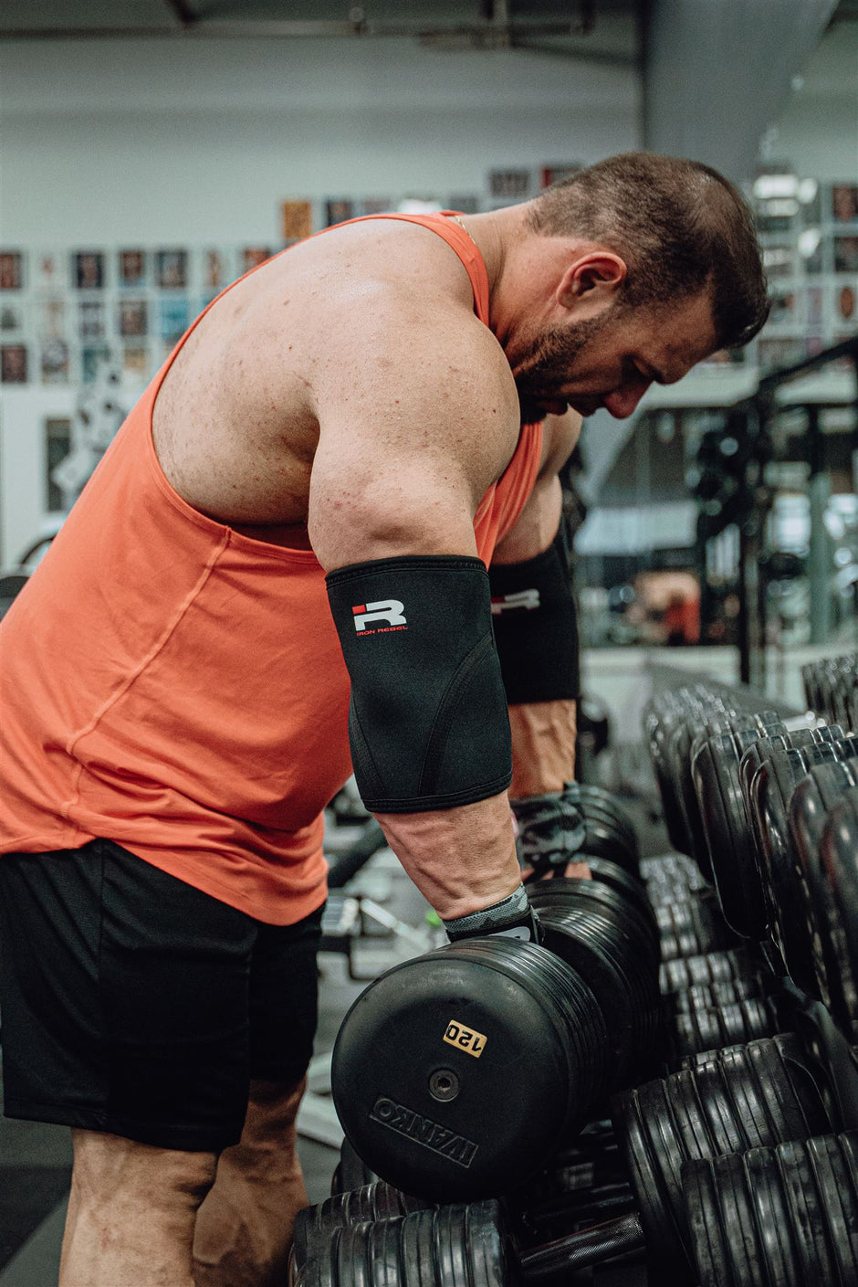 Power Gear Iron Rebel tagged "Elbow Sleeves" Iron Rebel