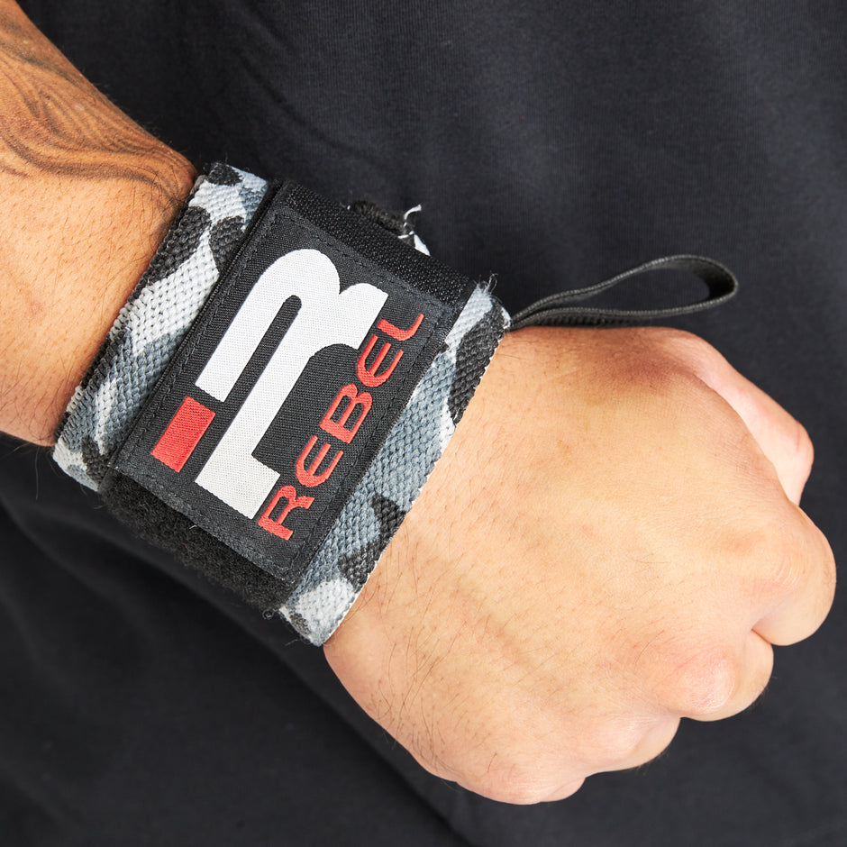 Power Gear Iron Rebel tagged "Wrist Wraps" Iron Rebel